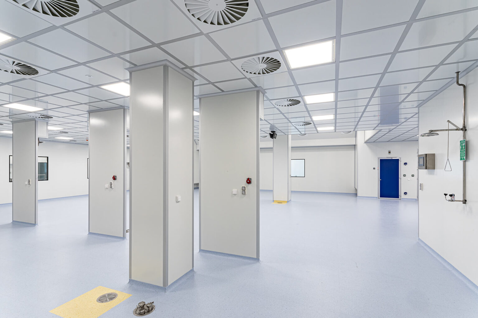 False ceilings | Padana cleanroom